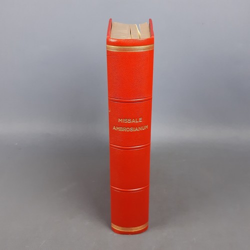Ambrosianisches Messbuch Heiliges Buch in Latein Mediolani Daverio MCMLIV 1954 - Bild 2 von 18