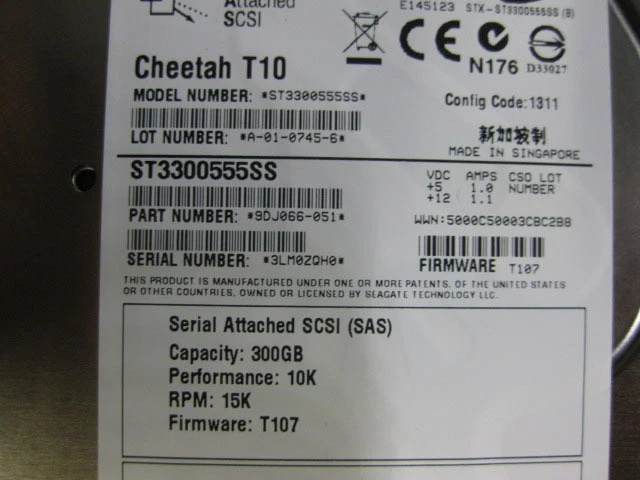 DELL SEAGATE 300GB 10K SAS HDD - ST3300555SS WITH DELL CADDY - Image 2 of 4