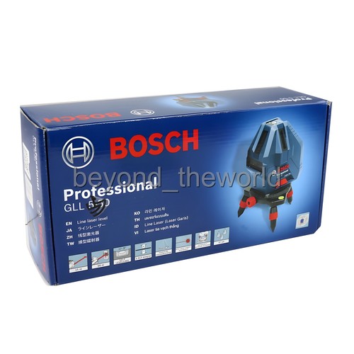 Bosch GLL 5-50X Professional 5-Line Laser Level Measure Self-Leveling ⭐Tracking⭐