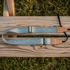 C Coiro Camera Strap for DSLR Camera Shoulder and Neck Strap, Color Gray Pattern