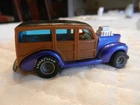 VINTAGE 1983 HOT WHEELS - '40s FORD WOODIE REAL RIDER - #1131 - 1:24 - DIECAST