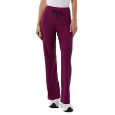 NEW 32 Degrees Cool Women's S Active Flare Pant Small Purple Ribbed Stretch