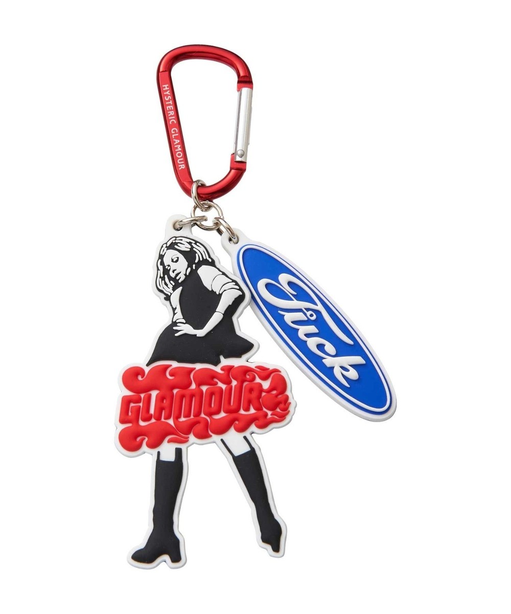 Hysteric Glamour Vixen Girl Key Holder Soft PVC with Carabiner | eBay