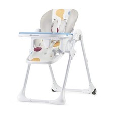 Kinderkraft YUMMY Adjustable Baby High Chair, Foldable Toddler Feeding Chair wit