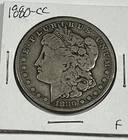 1880-CC Morgan Dollar : Fine