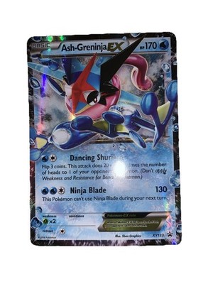 Ash Greninja EX - XY133 - Pokemon XY Promo Ultra Rare Card LP | eBay