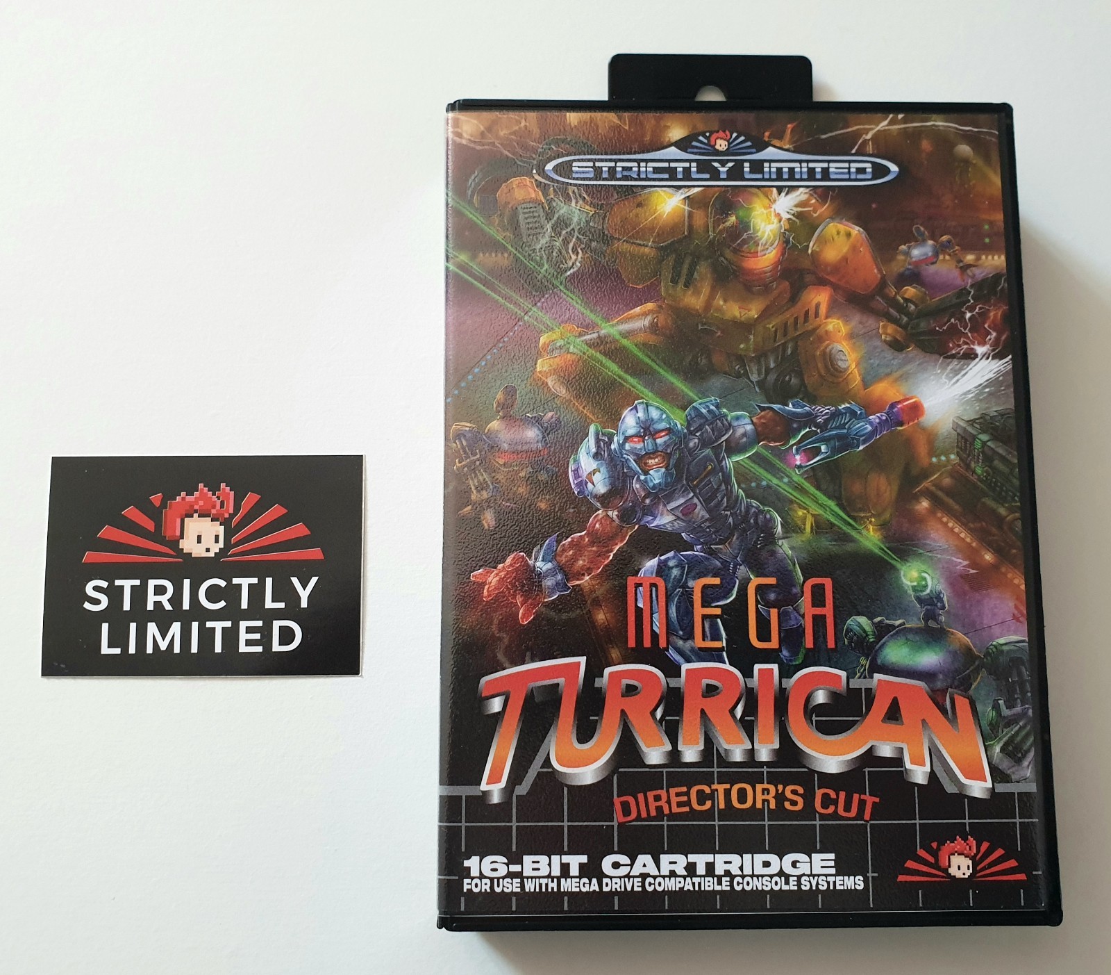 MEGA TURRICAN MEGADRIVE PAL Euro NEUF Sealed Strictly Limited Games Official
