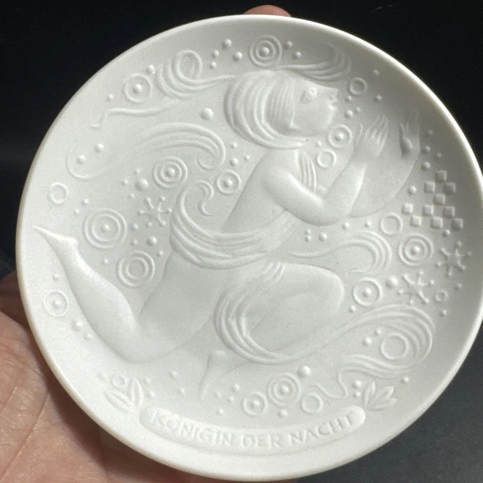 Rosenthal La Flauta Mágica La Reina de la Noche Plato Pequeño Ópera Mozart Foto 2 de 4