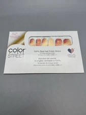 Color Street Nail Polish Strips Poppy That Retired FREE SHIPPING NIP