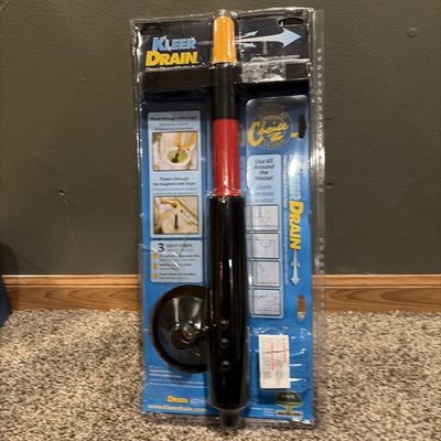 #ad #ad VPC Kleer Drain Opener Clog Remover Air Pressure Plunger Sink Toilet Shower NEW $15.99