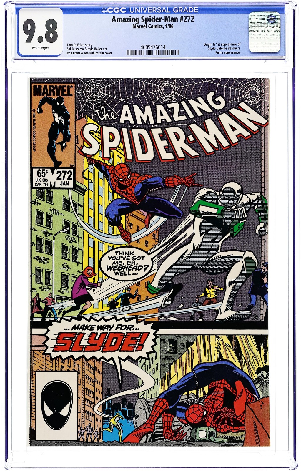 if BLOCK]><![endif]-->Amazing Spider-Man #272 Value - GoCollect
