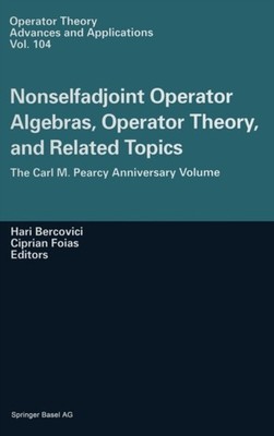 Bercovicii - Nonselfadjoint Operator Algebras Operator Theory and Re - X555z