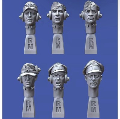 Figurine Résine 1/16 Soldats WWII Grimpeurs - Kit Non Assemblé Et Non Peint