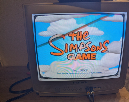 The Simpsons Game Disc Only (Xbox 360) 2007 Tested - Picture 3 of 3