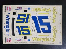 1982 Dale Earnhardt 15 Wrangler Ford 1:24 Car Decal - Waterslide Decals