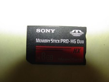 SONY MEMORY STICK PRO-HG DUO 8GB MS-HX8B
