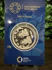 MMTC-PAMP 10g 999.9 Silver Round Ganesh Coin **rare**