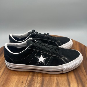 Converse One Star Suede Black | eBay