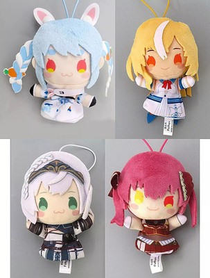 Hololive Virtual YouTuber Finger Puppet Set of 4 3rd Gen, Approx. 10cm, Rubber S