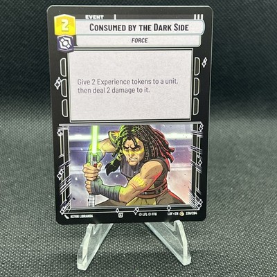 Star Wars: Unlimited - Consumed By The Dark Side - Legends Of The Force NM/M Reg