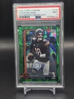 2025 Topps Chrome Caleb Williams Green Lava Refractor Auto #BA-CW PSA 9 Bears.