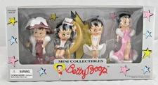 Betty Boop Mini Collectible 4" Tall  Doll Vintage Y2K Antique 2000's Box of 4