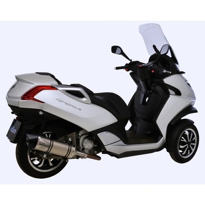 Auspuff [LEOVINCE] LV ONE EVO INOX PEUGEOT METROPOLIS 400 2013-2016 14108E