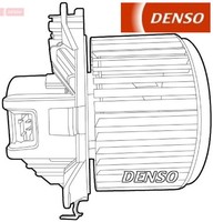 Denso DEA09070 InnenraumgebläSe GebläSemotor GebläSe LüFtermotor FüR Fiat