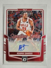 2024-25 Panini Donruss Optic - Signature Series Adama Sanogo #SS-SAN (AU)