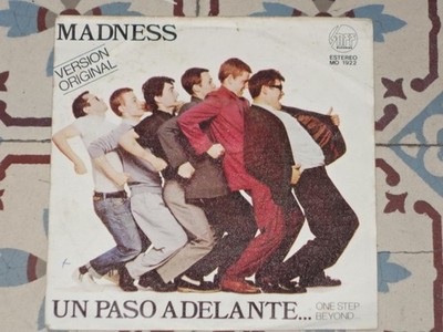 MADNESS - Un Paso Adelante (= One Step Beyond) RARE 7'' SPAIN P/S 1980 Stiff