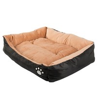 Cuccia Divano per Cani Soffice Lettino Animali Domestici Interno Nero