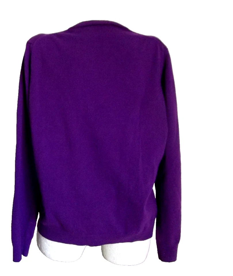 PIOMBO Pullover Sweater  Cashmere Blend Sz.XL ho MaxMara Herno Luisa Spagnoli - Immagine 4 di 4