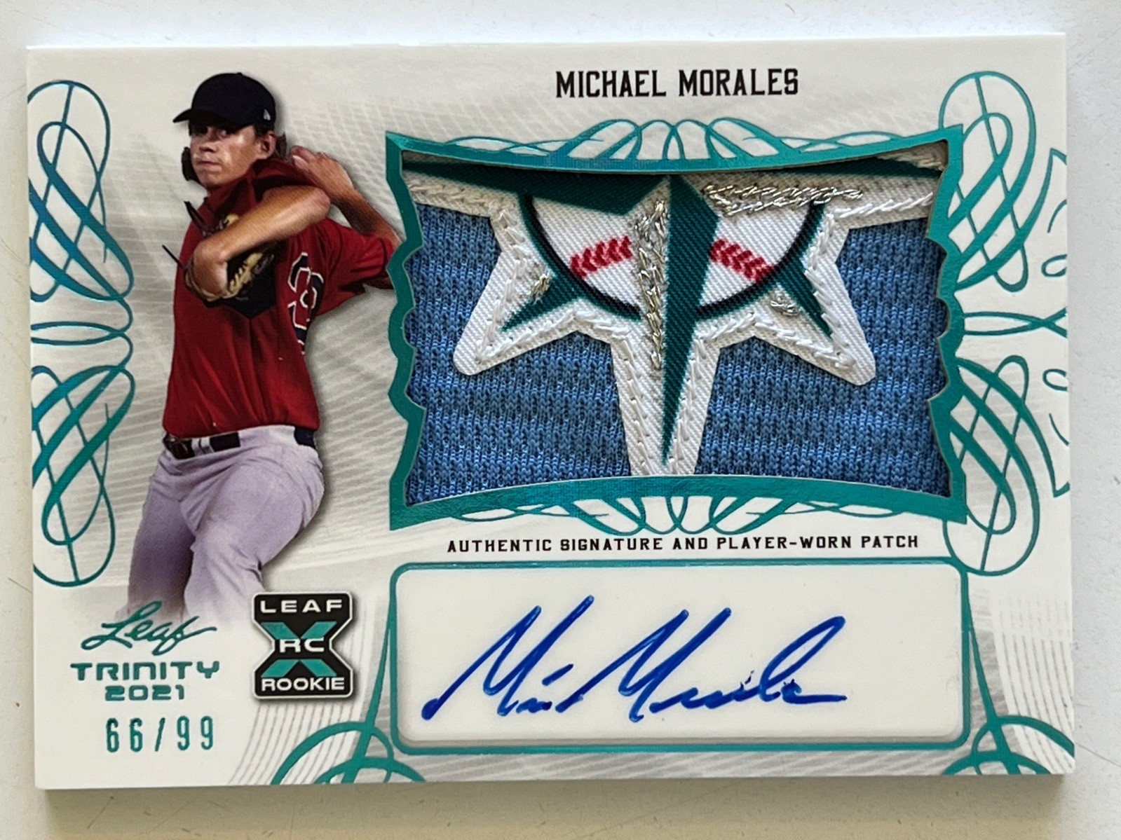 Seattle Mariners Lot RALEIGH EMERSON RC 4 Auto PATCH Cijntje JROD Celesten HOT!!