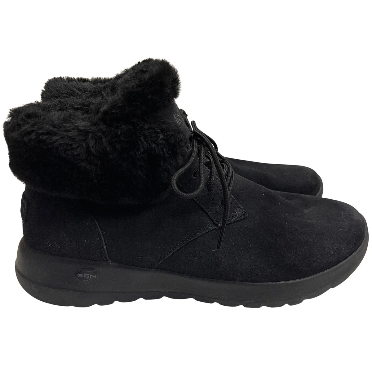 Simple Waldo Mens Sz 7 Womens Sz 9 Black Suede Lace Chukka Bootie Shoes Alden Men main image 3