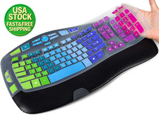Keyboard Cover for Logitech K350 MK550 MK570 Wave Wireless Skin Protector