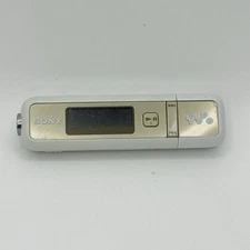 Sony Walkman NW-E023F 1GB USB Digital Music Player Gold White Tested Battery New