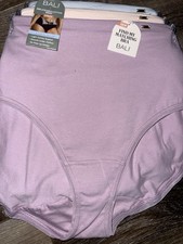 Bali  3-Pair Womens Brief Underwear Panties Cotton Blend Breathable  L/7