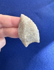*CLOVIS* 1-3/4” Arkansas: Early Paleo Style: Quartz: Sell As Modern Arrowhead