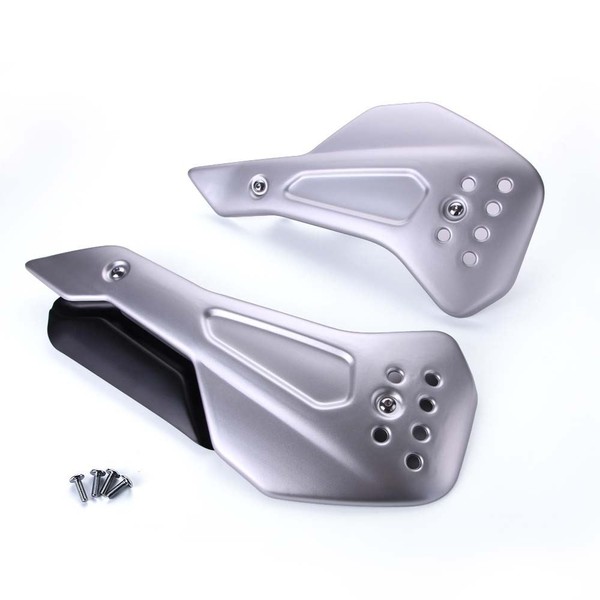 Neu Eurowagens Motorrad Unterboden Verkleidung Spoiler Schutz Silber-image