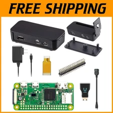 Raspberry Pi Zero W Starter Kit with Black Case
