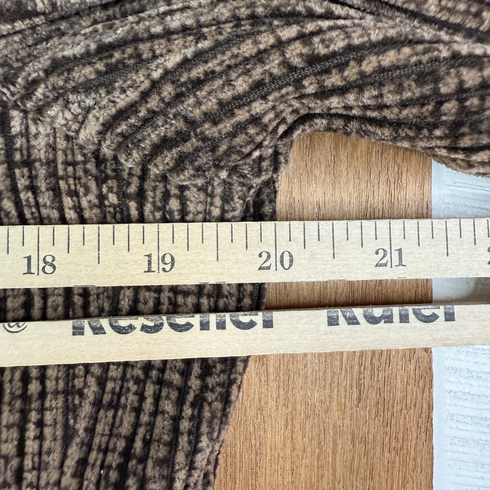 Blazer de Pana de Colección para Hombres 38R Marrón 2 Botones Tallia Años 70 Muesca Solapa Gruesa Foto 3 de 4