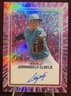 2025 Leaf Vivid-Autographs True Purple #BA-JC2-Jurrangelo Cijntje- AU-SN 7/7