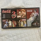 Vintage Sealed Coca Cola 3 Puzzles In 1 Box 100 500 1000 Pieces #91730 Vtg 1993
