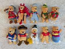 Disney Store Winnie the Pooh Beanies in Costumes (Various without tags) #1