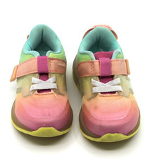Cat Jack Sz 6 Toddler Girls Reese Light-Up Rainbow Sneakers