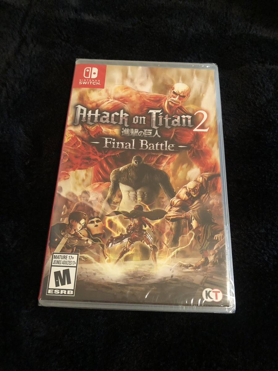 Nintendo Switch 進撃の巨人2 final battle ✓ Attack on Titan 2: Final Battle - Nintendo Switch