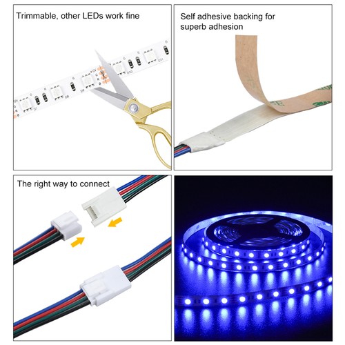 RGB LED Stair Lighting Controller Full Kit Daylight/Motion Sensor Main Wiring - Picture 9 of 14