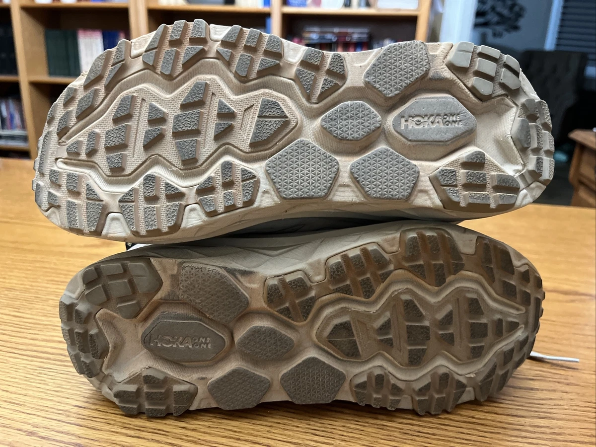 Hoka One One High Cut Sneakers Biege 1106523 Challenger Mid Gtx Wide 8 2E