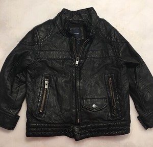 baby gap leather jacket