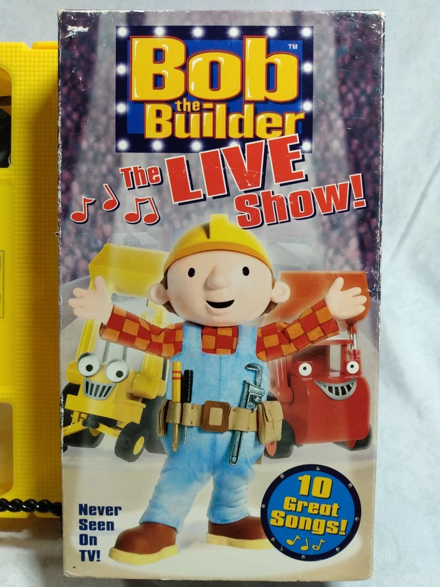 Bob The Builder Live Show Vhs
